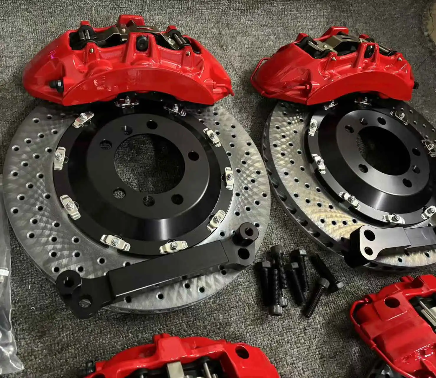 Car brake caliper front and rear 6 positon Big brake kit set for MG Cadillac Subaru Forester   Toyota