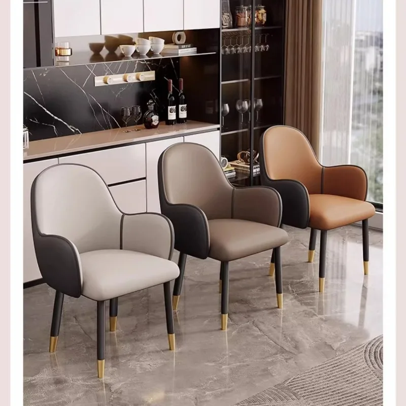 Dining Chair,home Living Room Dining Table Chair,soft Pack Backrests,hotel Reception Rooms, Conference Rooms,negotiation Chairs