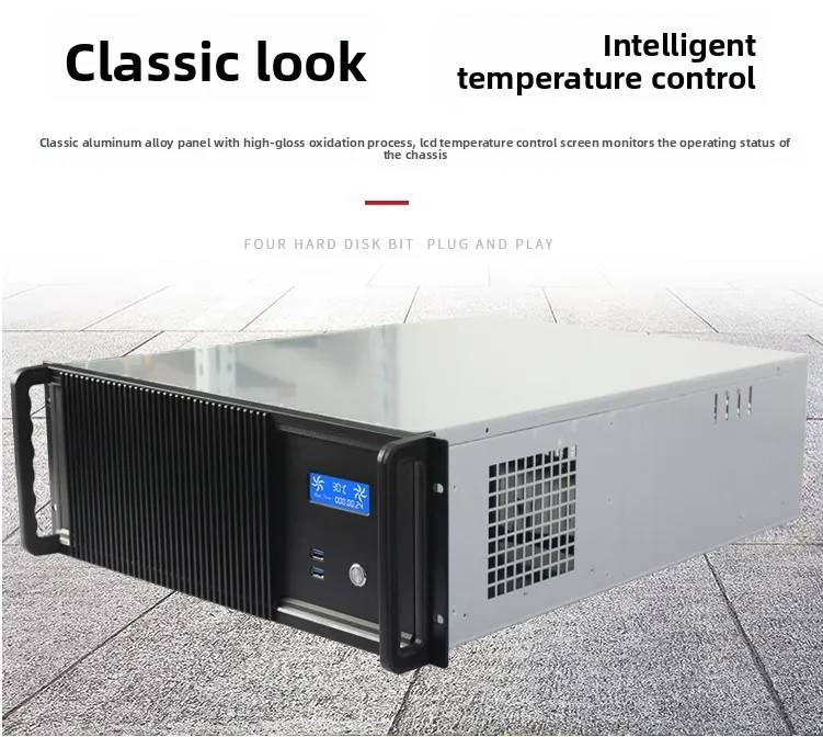 Server Gpu Chassis 4U - 4U Çok Kanallı GPU Sunucu Kasası,