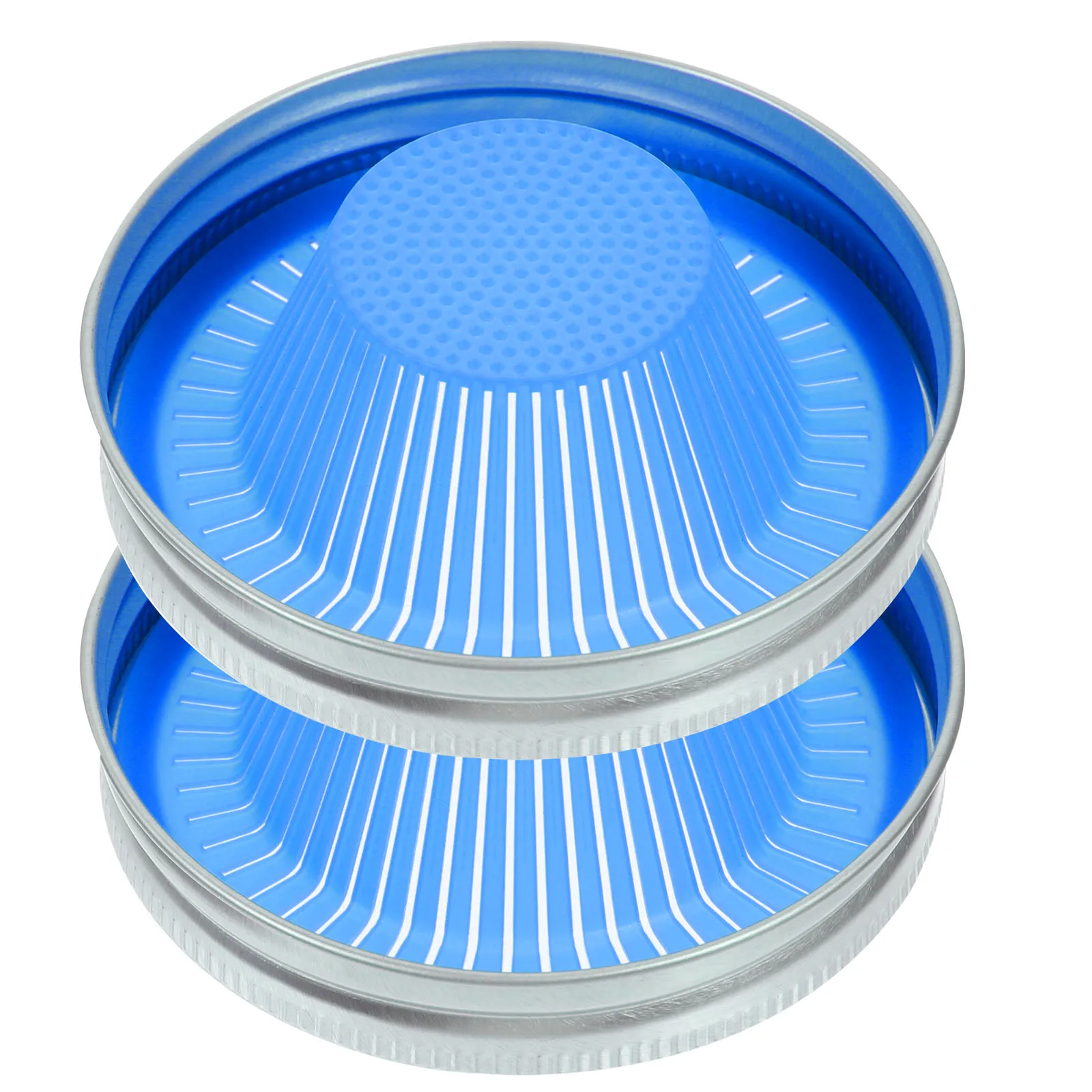 

2pcs Mason Sprouting Lids Reusable Wide Mouth Jar Lid Replacement Sprout Maker For Home Bean Sprouts Grow Kit Jar Strainer