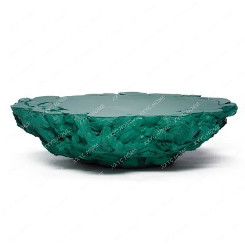 Designer imitation rock coffee table creative special-shaped model room living room fiberglass fiber reinforced plastic