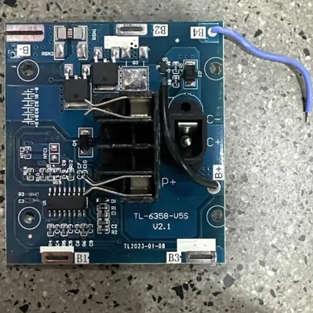 

3.7v PCBA 2Mos Hand Electric Drill Accessories 5s Bms 21V 20A Li-Ion Lithium Battery Pack