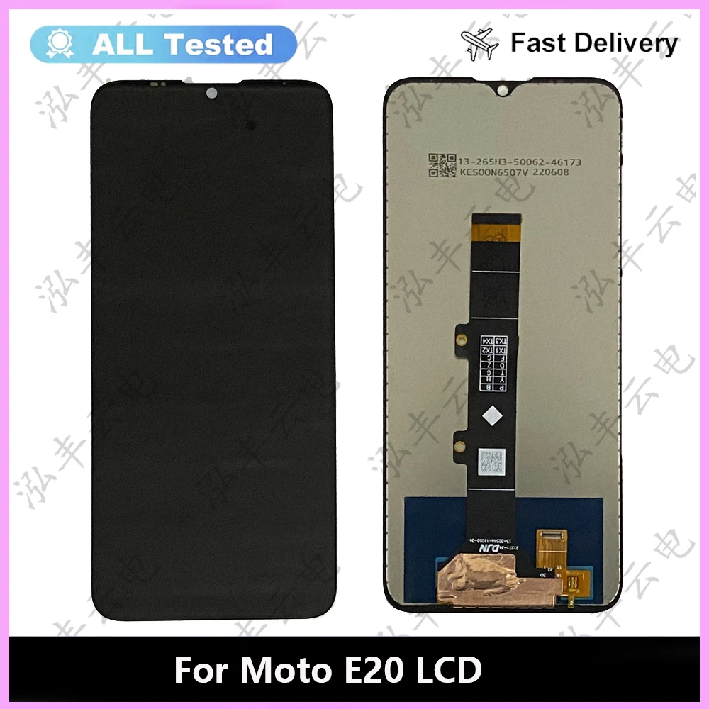 

6.5'' Tested For Motorola Moto E20 XT2155 LCD XT2155-1 Display Touch Panel Screen Digitizer For Moto E20 XT2155-3 Display