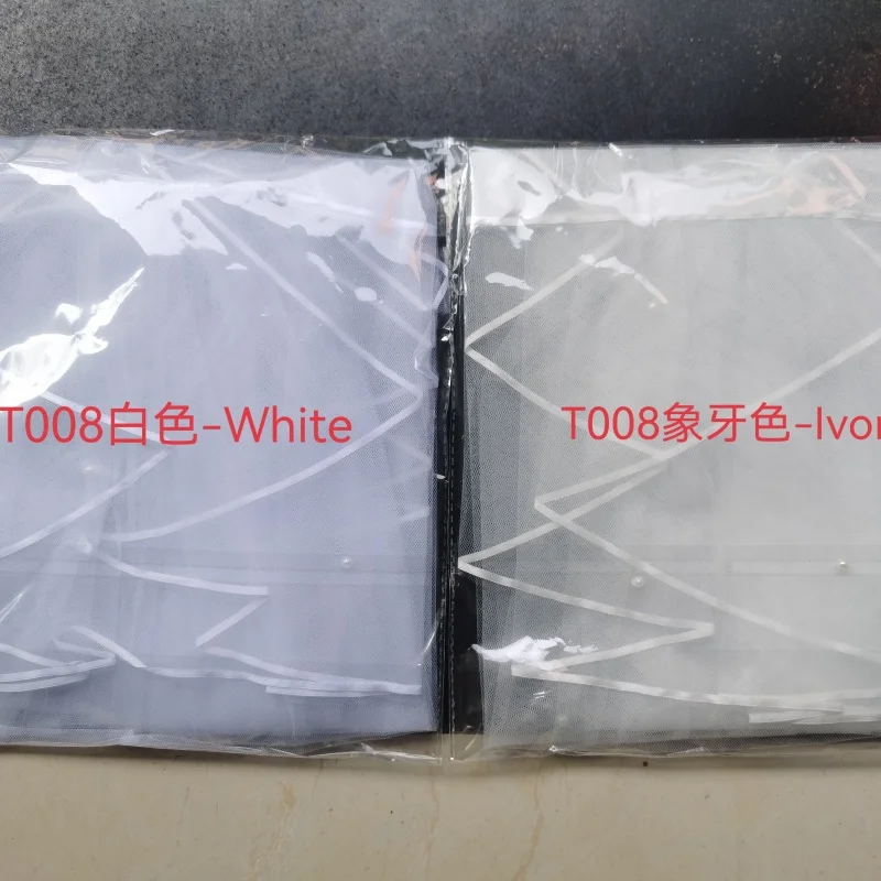 Short Bridal White Soft Tulle Veil Ivory 2 Layers Wedding Accessories Comb bridal veils
