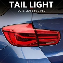 for 2016-2018 F30 F80 BMW 3 Series M3 With LED Bulb Rear Tail Light Brake Lamp 63217369117 63217369118 63217369119 63217369120
