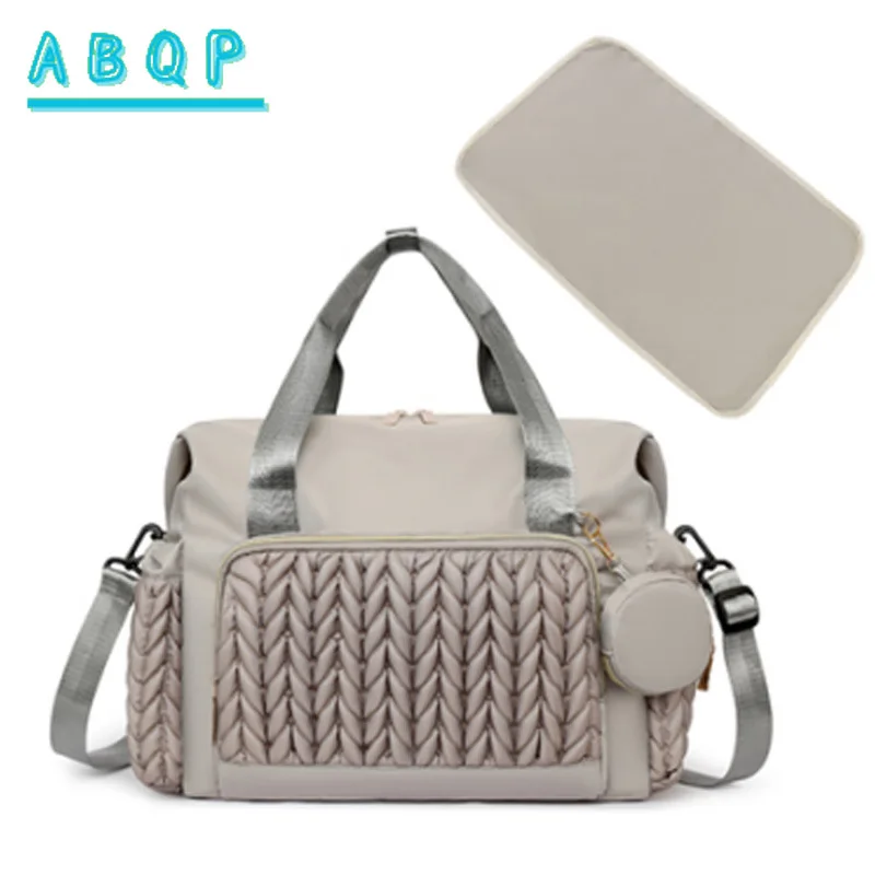 New Diaper Bag Handbag Large Capacity Baby Bag 2-piece Set Fashionable and Lightweight Baby Products Storage Bag High Quality