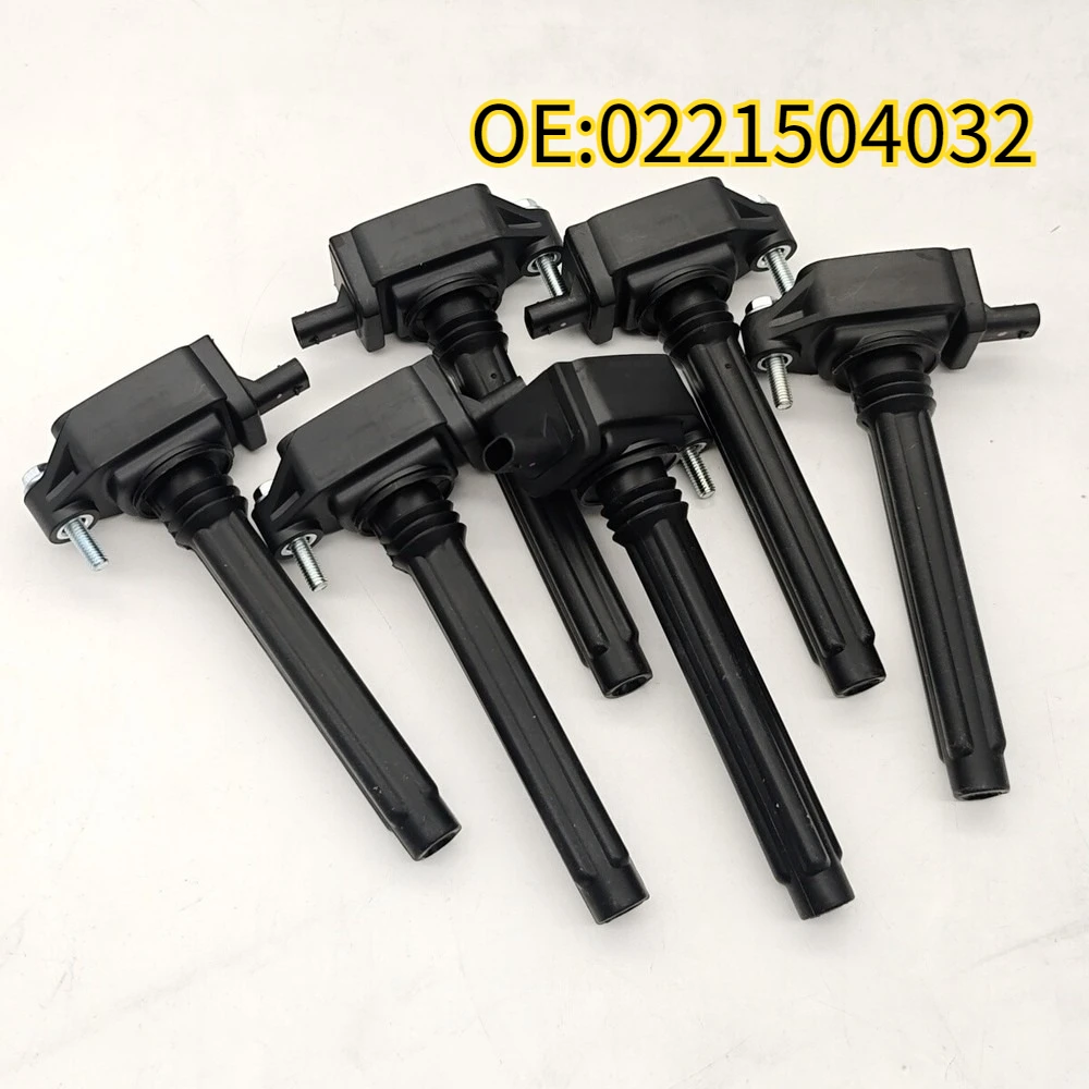 

For 6PCS 0221504032 Ignition Coil UF648 For Chrysler Jeep Dodge Ram 3.6 V6 BOSCH