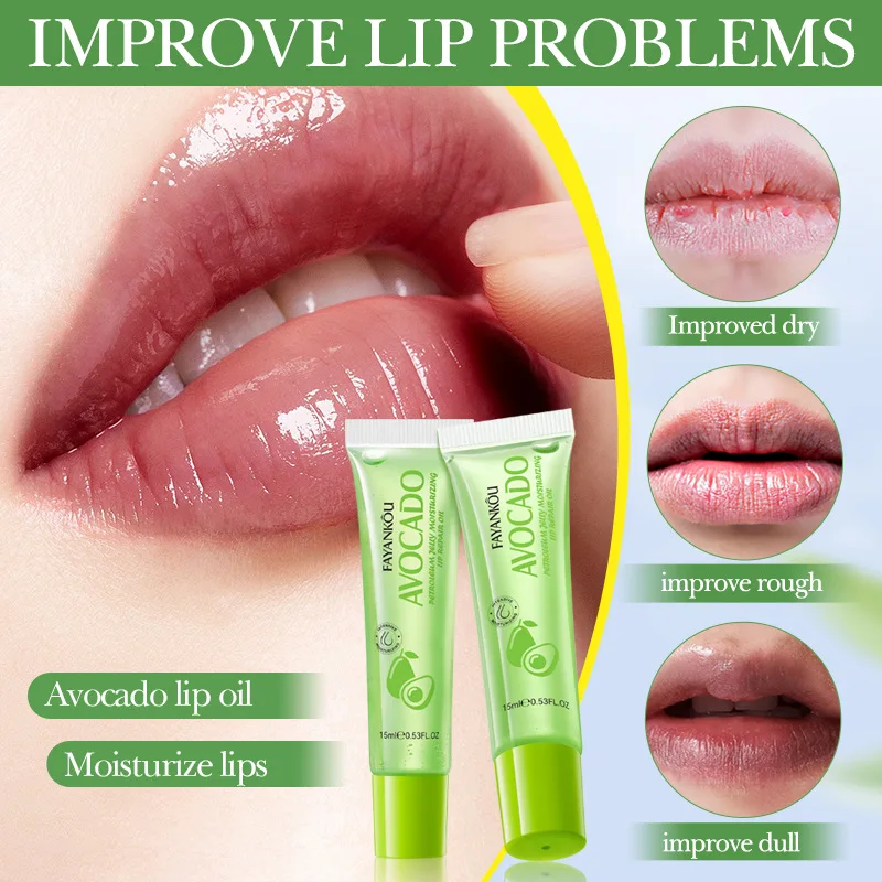 Avocado Vaseline Hydraterende Lipolie Herfst/Winter Anti-Crack Hydraterende Lippenbalsem