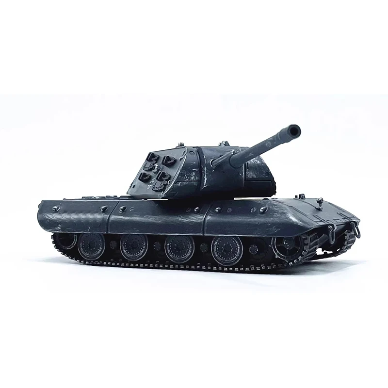 

1:72 Scale German Pz.Kpfw. E100 Heavy Tank Simulation Plastic Track-type Tank Model Static Display Collectible Souvenir Gift Toy