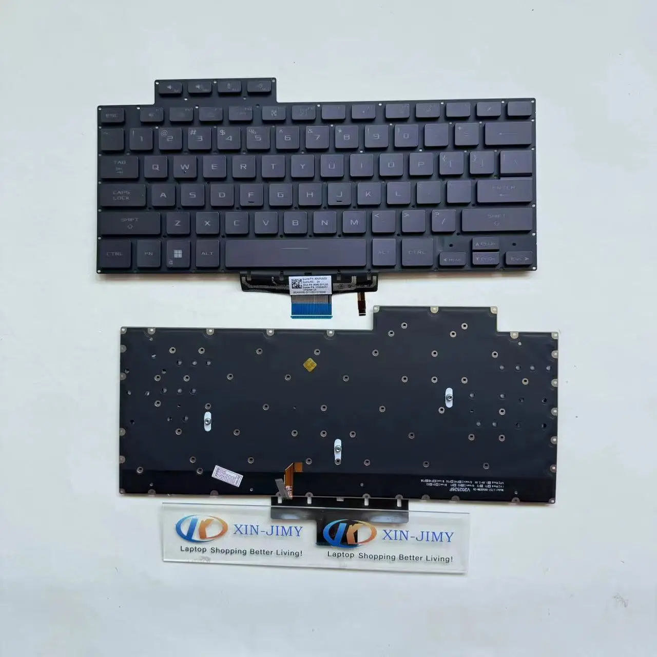 XIN-Russian-US RGB Laptop Keyboard For Asus Zephyrus ROG 16 G16 GA503 GA503QR GU603 GU603HM 2021 Years Purple keyboard