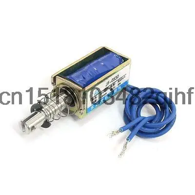 

DC12V 300mA 5N/10mm Pull Type Linear Motion Solenoid Electromagnet