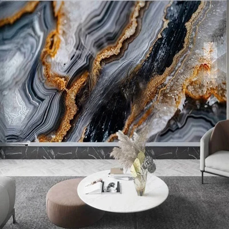 

Custom Mural Modern Abstract Marble Wallpaper Home Interior Decoration Wall Paper For Living Room Bedroom Office Wall Covering