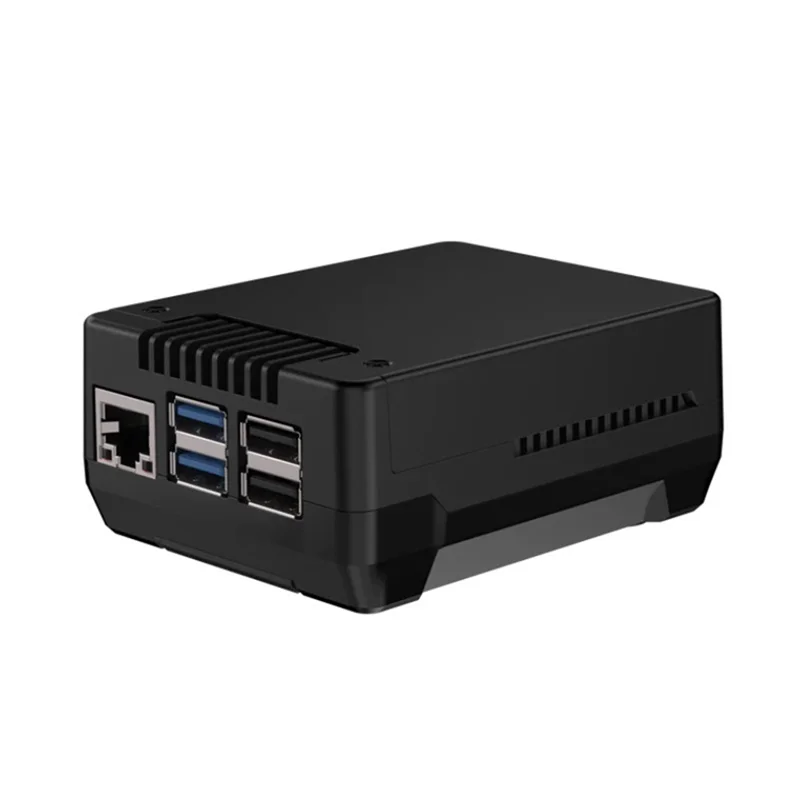 

-A02R NEO 5 M.2 NVME PCIE Case For Raspberry Pi 5 With PWM Fan Built-In Heatsink For SSD Boot Pi 5 From M.2 NVME Drive