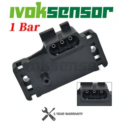 Sensor de mapa de presión de colector de admisión para Opel COMBO, CORSA, KADETT, OMEGA, TIGRA, VECTRA, ZAFIRA, Ascona, Astra C F, TF 1,4, 1,6, 1,8, 2,3 Si