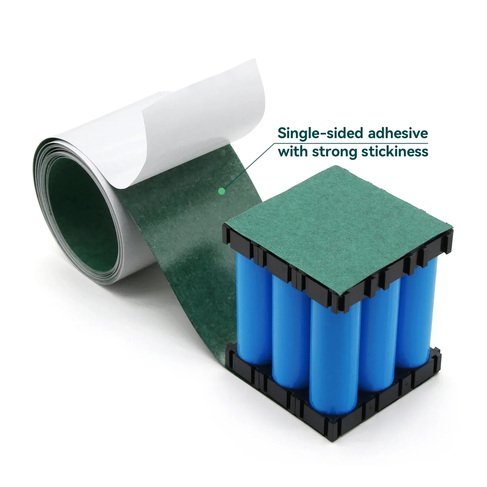 1/5M Insulation Gasket Barley Paper 25-500mm Width Self-Adhesive Glue 18650 21700 Battery Pack Cell Electrode Insulating Pads