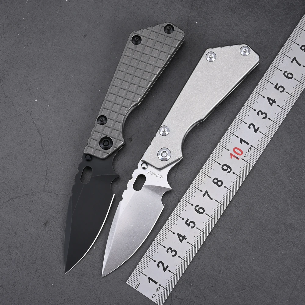 

Customized PT3 Folding Knife 154CM Blade TC4 Titanium Handle Outdoors Hunting Fishing Kitchen Survival Tactic EDC Tools Gift