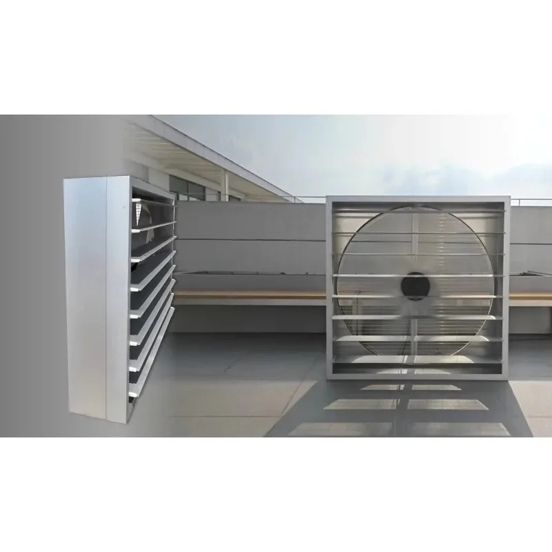 Solar Big Fan Exhaust Fan Industrial Wall Mounted Large Cooling Fan for Farm Greenhouse