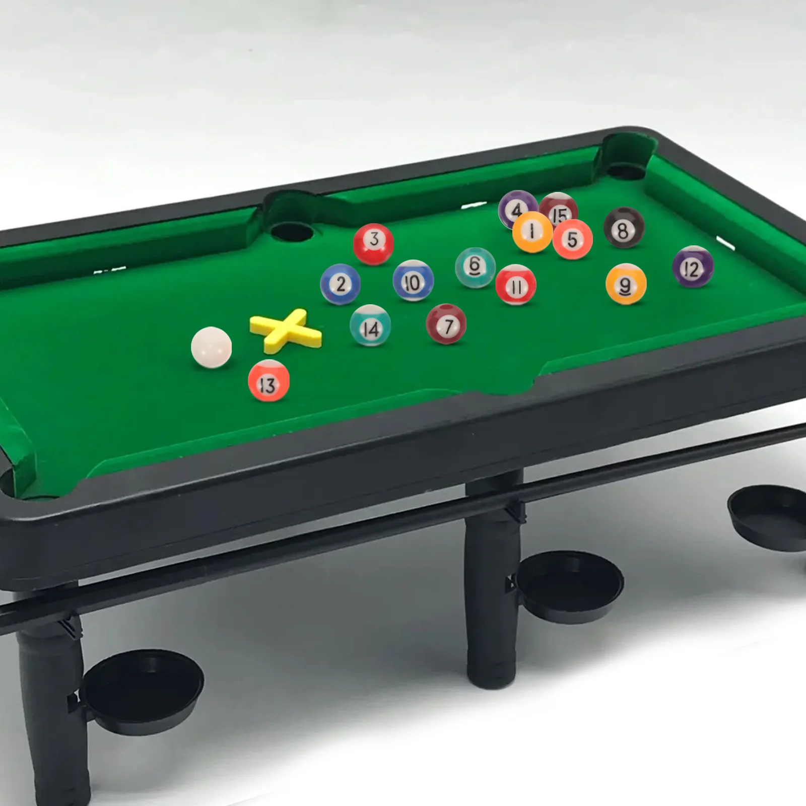 Ensemble de jouets de billard pour enfants, table en résine Ikpool, formation professionnelle, ménage