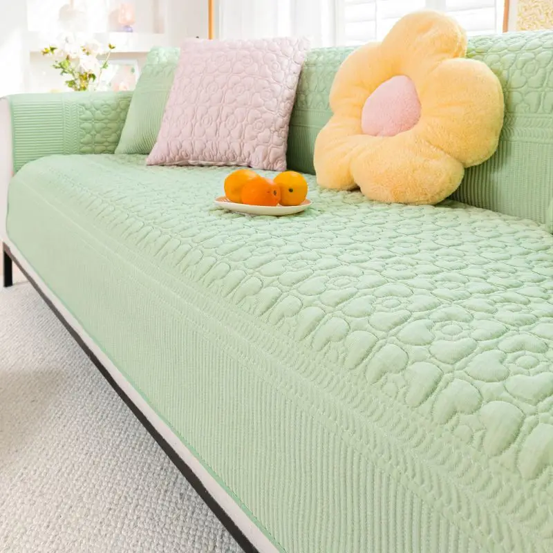 

Ice Silk Cushions and Covers for Sofa Pad, Cushion Cover, High-grade, Anti-slip, Living Room, Couch, Corner Bed, Summer