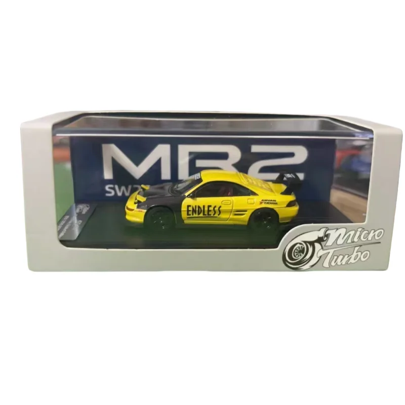 MT Diecast 1/64 Scale Toyota Alloy Car Model Toyota MR2 SW20 Play Vehicles Toys for Boys Hong Kong Limited Edition