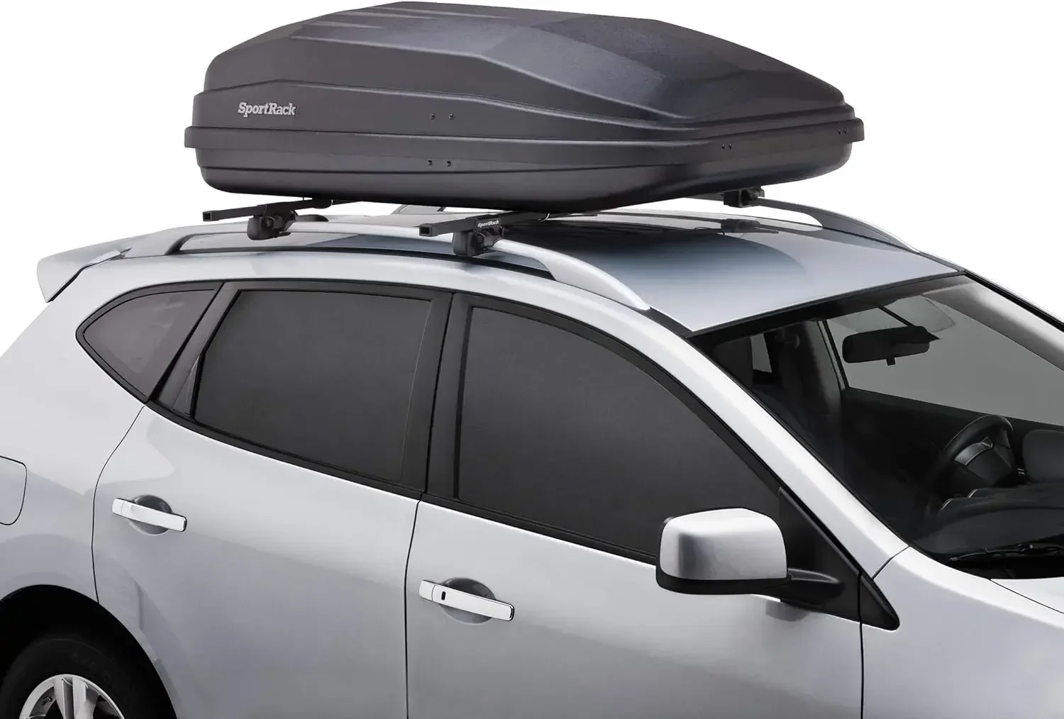 Vista XL Rear Opening Cargo Box,Black