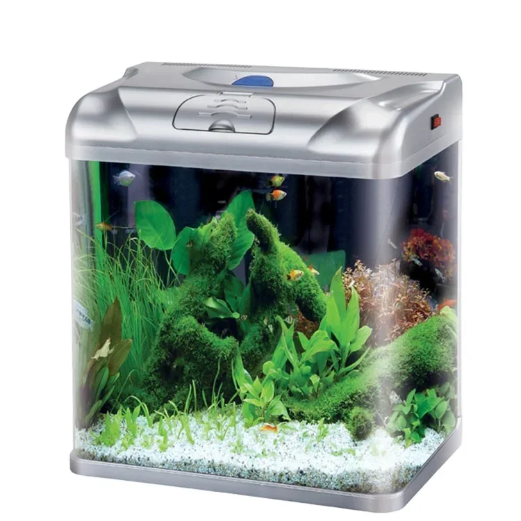 

RS RS-380B RS-420B RS-500B Small glass goldfish tank ecological tabletop fish tank