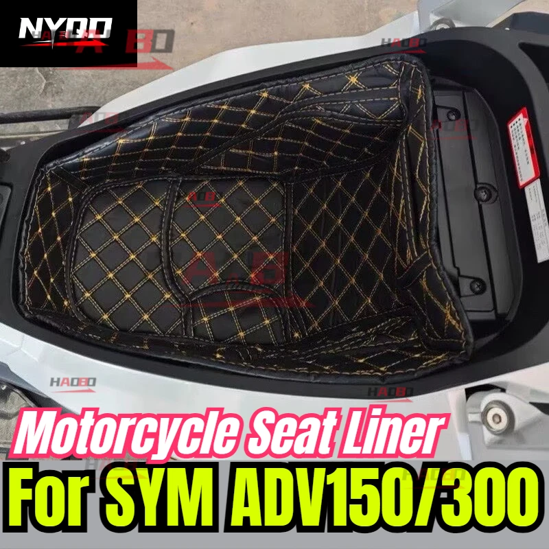 

Motorcycle Seat Liner Modified Seat Liner Toilet Seat Helmet Luggage Bucket For SYM HUSKY ADV150 ADV300