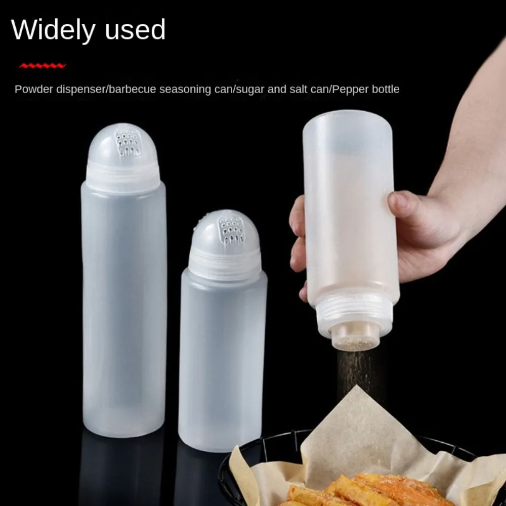 Transparent Seasoning Bottle New Detachable Plastic Pepper Bottle Durable Kitchen