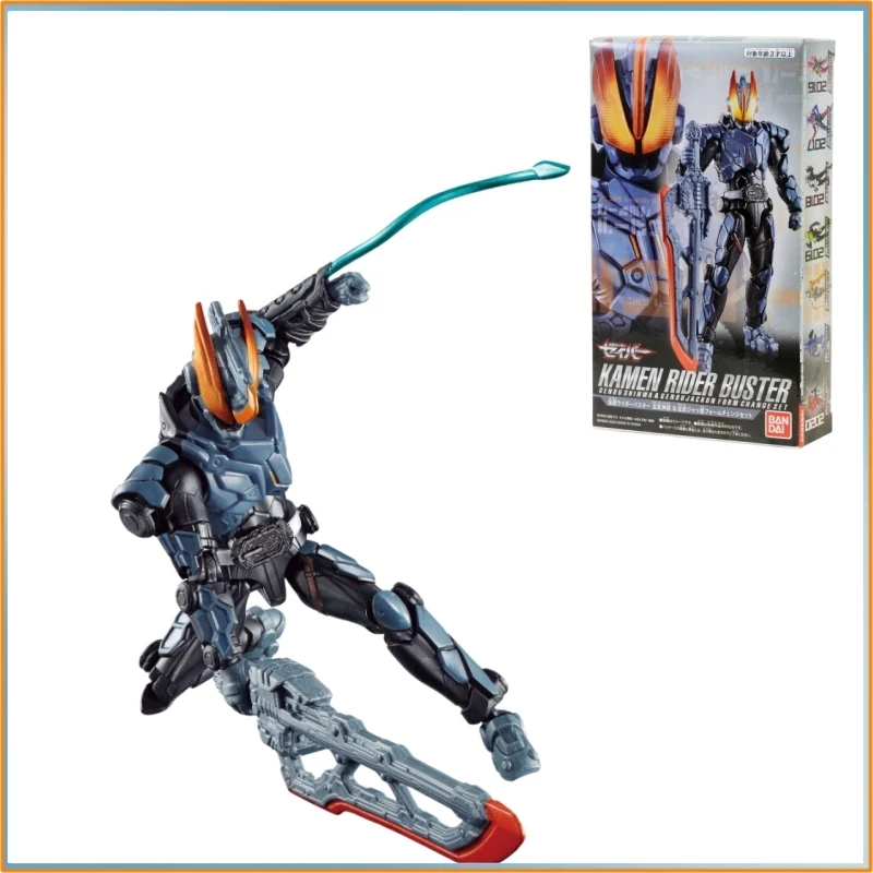 

In Stock Bandai Rkf Kamen Rider Buster Genbu Shinwa With Dogouken Gekido Articulated Action Figure Model Toy Gift