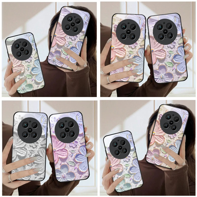Phone Cases Vivo - Coque de téléphone en verre noir