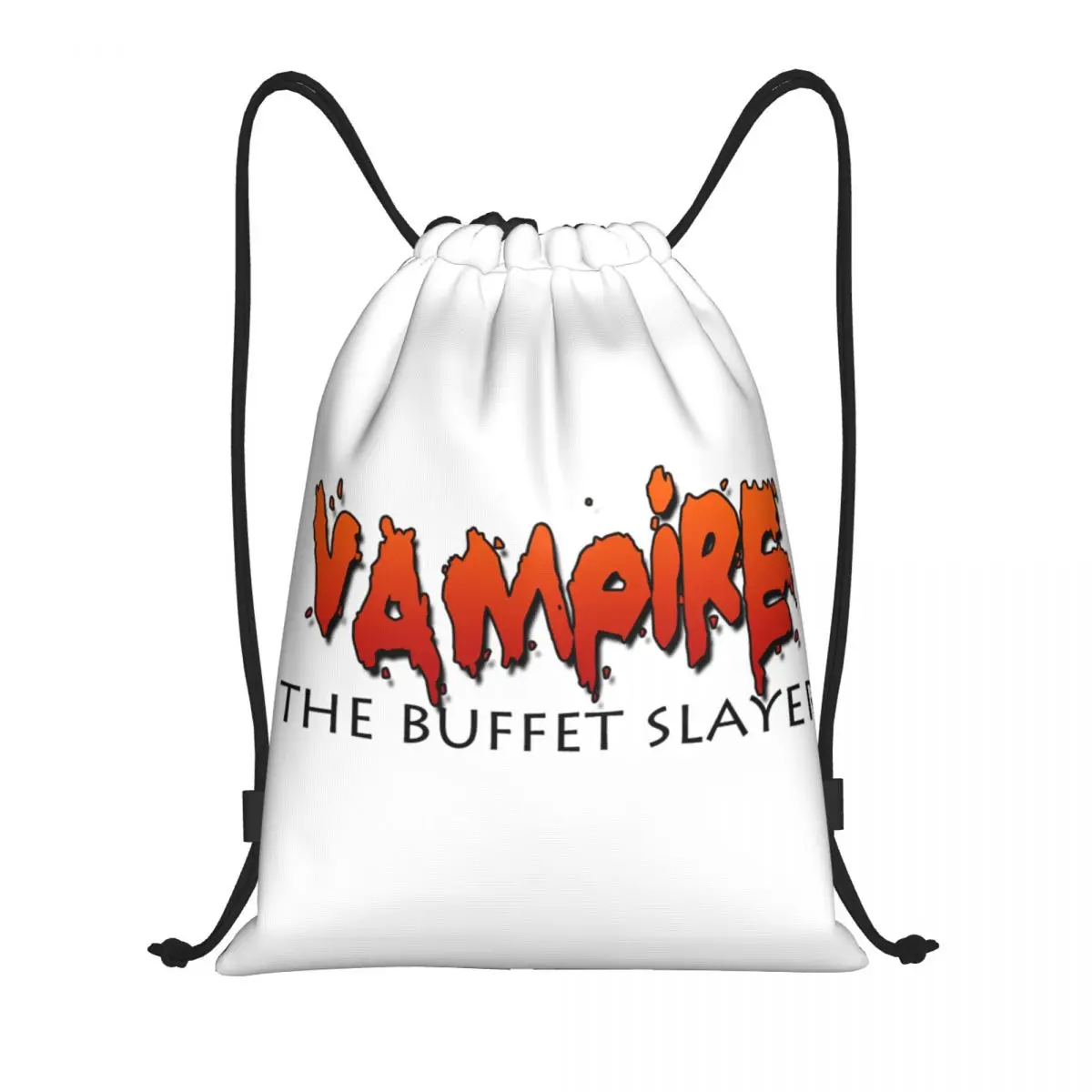 Custom Buffy The Vampire Slayer Drawstring Backpack Bags Men Women Lightweight TV Show Gym Sports Sackpack Sacks for Training