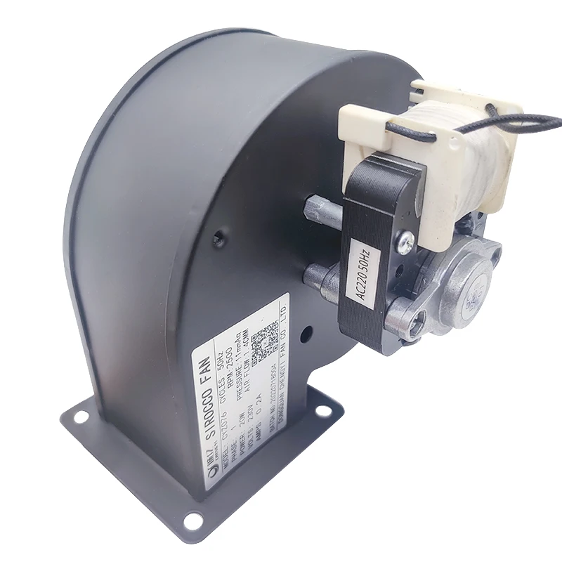 220V Centrifugal Blower Fan Boiler Fan Sirocco Fan Fireplace Gasifier Blower 20W 2500RPM CYZ076