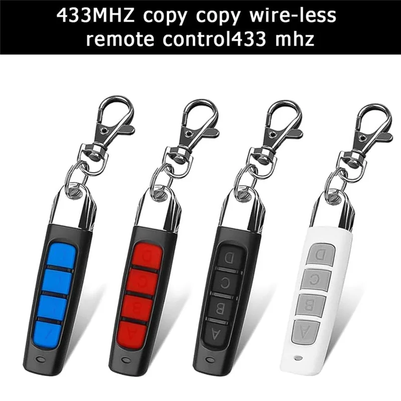 ABKI-4 шт. Дубликатор с дистанционным управлением для ворот, универсальный механизм открывания гаражных ворот для автоматических раздвижных дверей, электрические роликовые двери