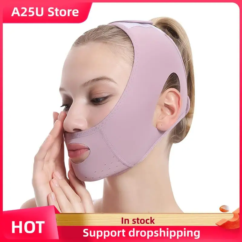 A25U 여성 턱 볼살 리프팅 벨트 얼굴 피부 관리 미용 도구 콧주름 리프팅