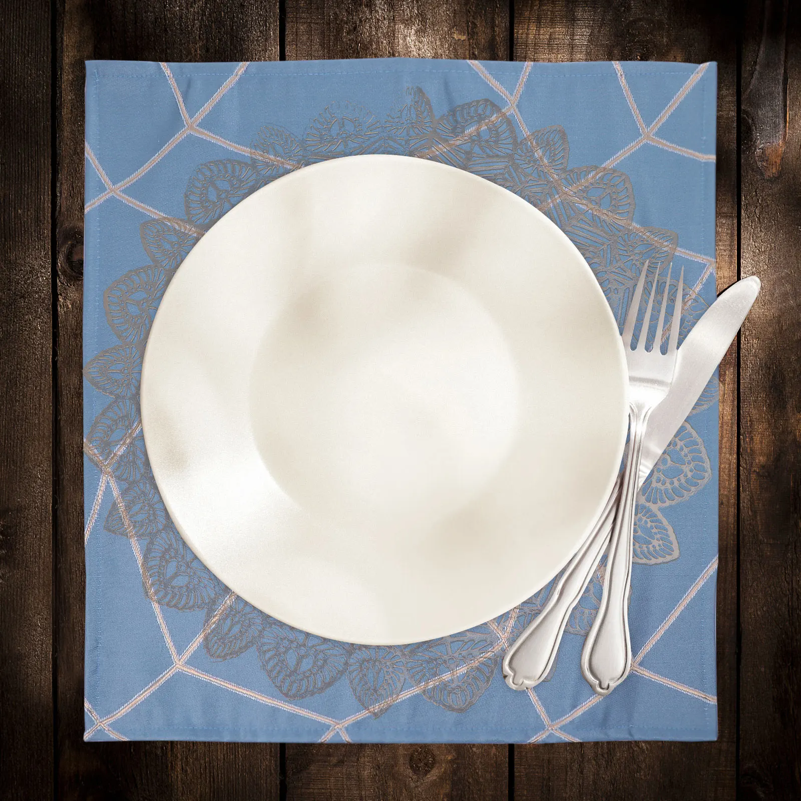 

2pcs Creative Placemat Heat Insulation Decorative Table Mat For Home Party Decoration Protective Dish Mat Indoor Outdoor