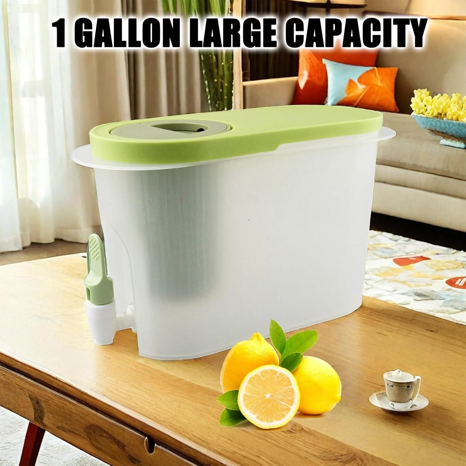 /4 галлона холодного заваривания с мелкой сетчатым стальным фильтром и патрубком - кувшин для приготовления чая со льдом из полипропилена для кофе со льдом, лимонада, F