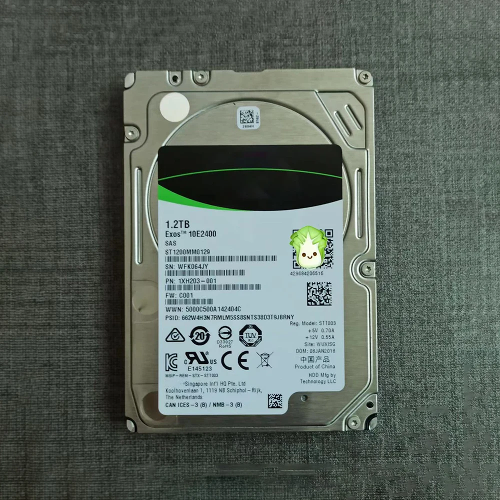 Disco Duro HDD para servidor ST1200MM0129 1,2 T 10K SAS 2,5 "12Gb