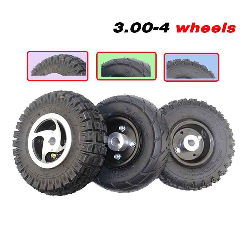 electric-scooter-road-tire-300-4-tire-10-inch-electric-scooter-road-tire-4-inch-alloy-rims-hub