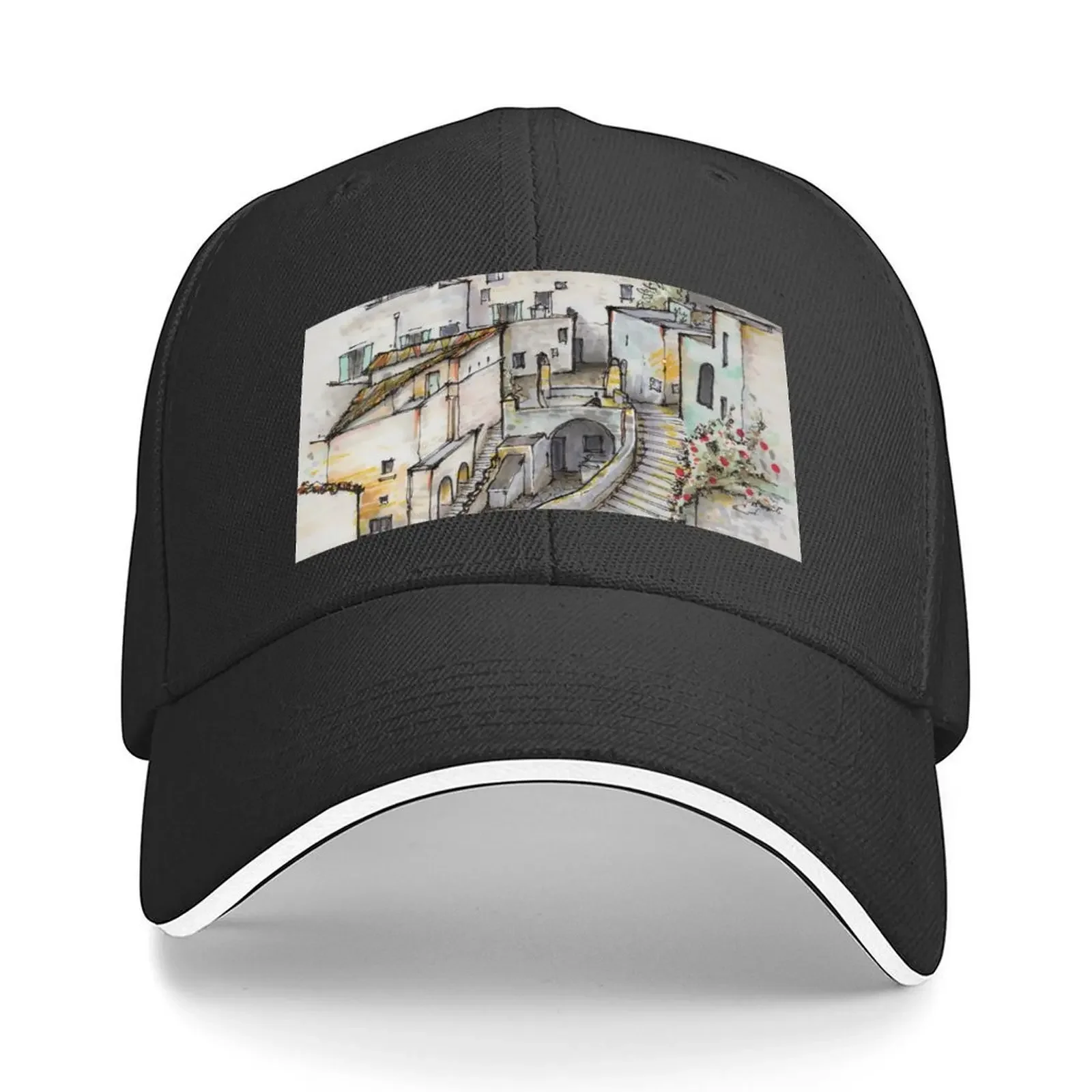 Matera Italia Gorra de béisbol Sombrero de lujo Gorra Snapback | -F- |   Gorra militar hombre hombre tenis mujer
