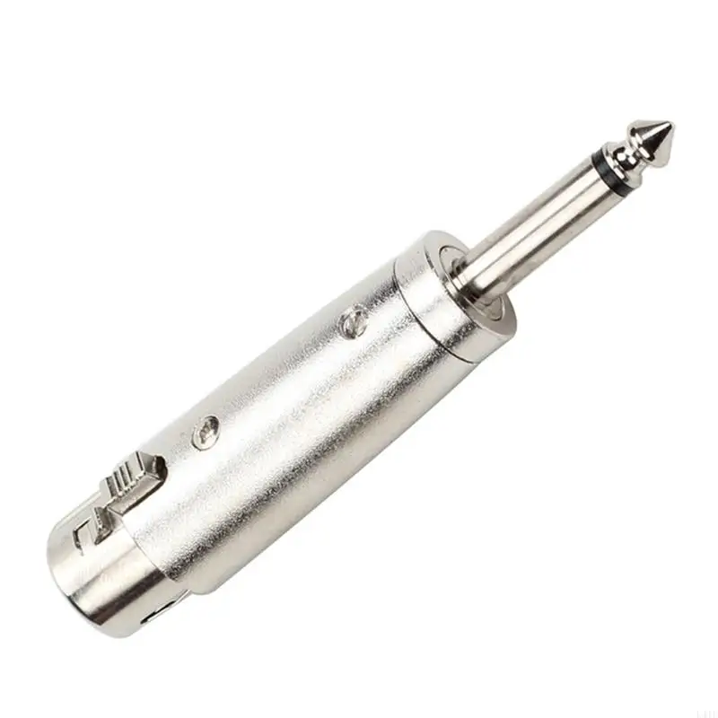 L41F Standard da 6,35 a 3 pin convertitore 6,35 mm Mono Male Plug connettore 3pin