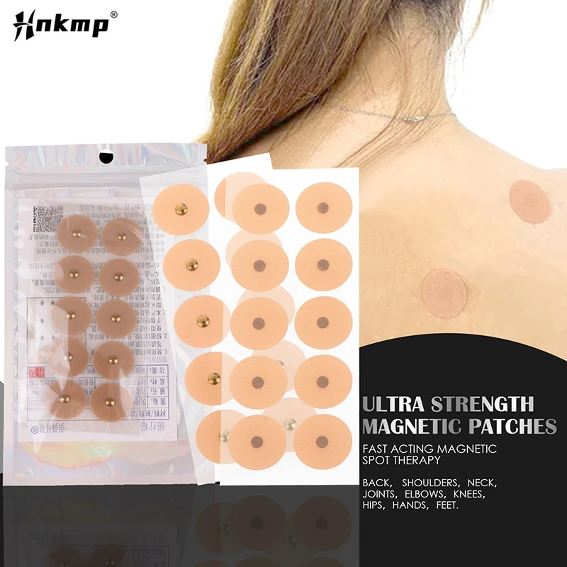 20sheets Acupuncture Magnetic Beads Sticky Ear Massage Patch Body Stickers Auricular Plaster Therapy Acupoint Sticking Plaster