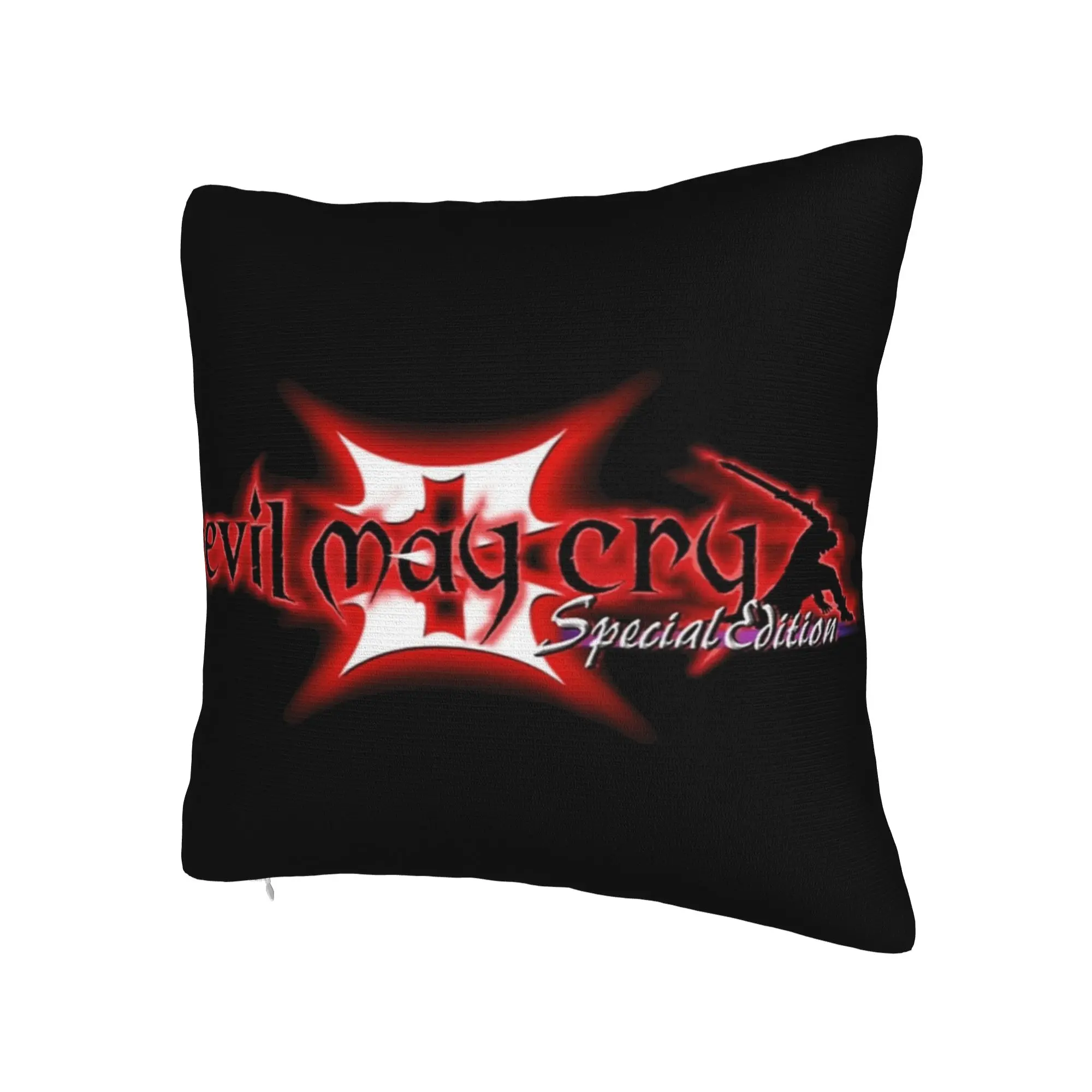 Decorative Pillow Cover Devils May-Cry 3 Accessories Home  Throw Pillow Case Cover Square Multi-Size