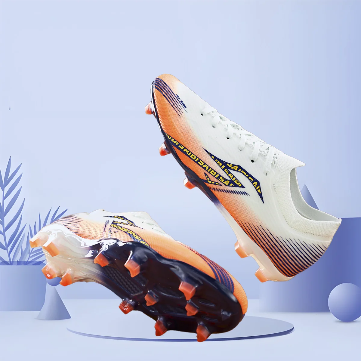 Nuevos zapatos de fútbol para hombre, botas antideslizantes AG/FG, zapatos para uñas, zapatos de entrenamiento de competición profesional, botas de fútbol para césped al aire libre