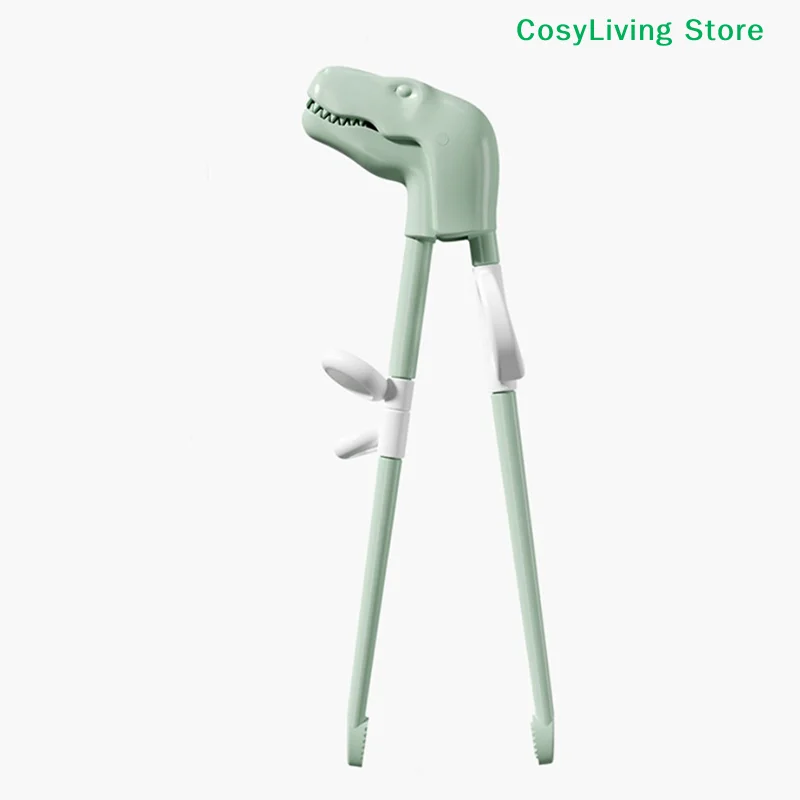 1Pcs Cute Kids Training Chopsticks Dinosaur Chopsticks Child Enlightenment Tableware