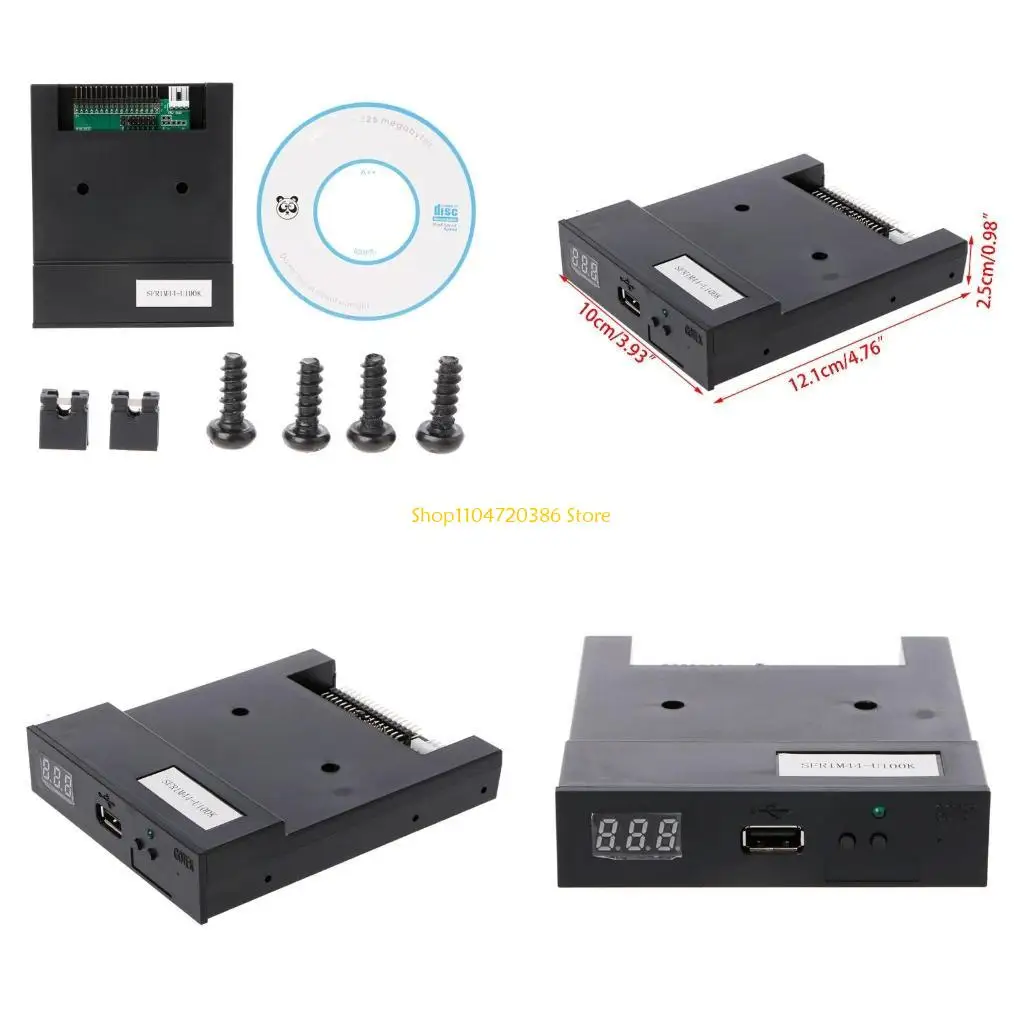 

K0EA USB Floppy Disk Reader Drive 3.5in Internal 1.44MB FDD Emulator for Korg Electronic Keyboards Plug＆Play No for Extra Dri