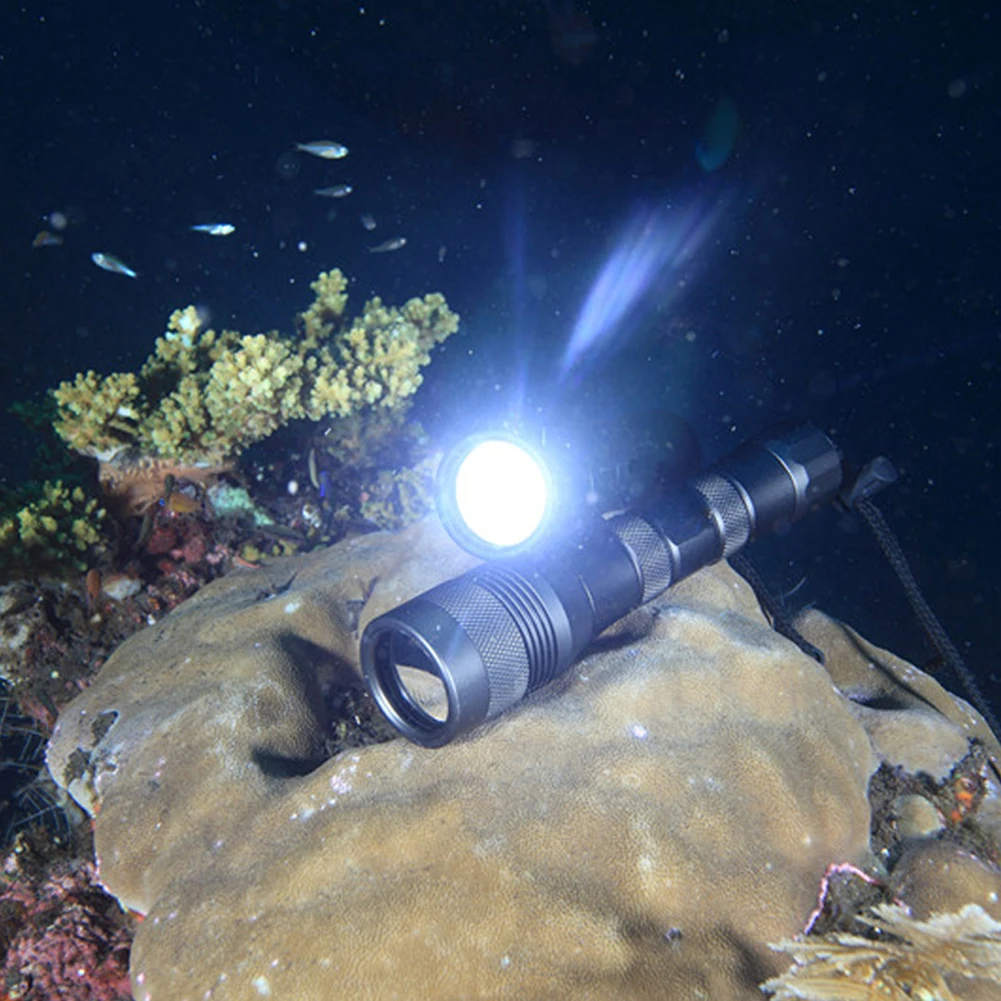 Asafee-linterna de buceo L2 LED para submarinismo, luz subacuática de 1050LM, resistente al agua IP68, recargable, clasificación, 200M