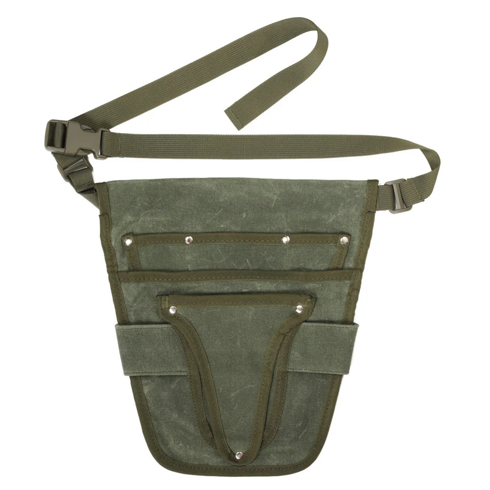 Outdoor Waterproof Tool Storage Bag with 8 Pockets and Adjustable Straps for Backpack Tote and Hand Carrying Styles