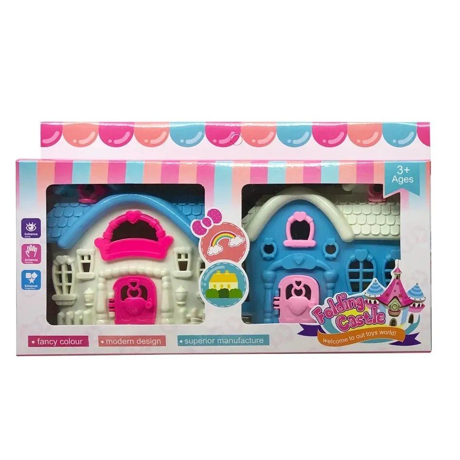 Girl Princess Castle Toy Villa House CHILDREN\'S Home Doll House Internet Celebrity Girl Birthday Gift Toy 1pc