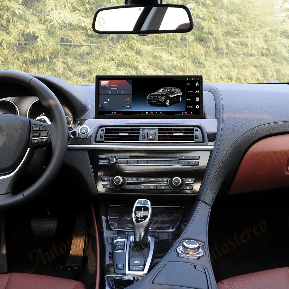 ID9 12.9 Ultra Carplay أندرويد 14 سيارة لتحديد المواقع والملاحة لسيارات BMW 6 M6 6GT F06 F12 F13 2009-2017 Headunit مشغل وسائط متعددة راديو السيارة
