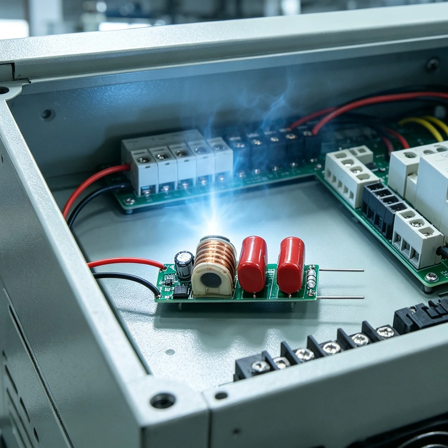 Lithium Battery Powered HV Boost Module DC 3.7V Input Arc Pulse Discharge Board For Maker Industrial Handheld Equipment